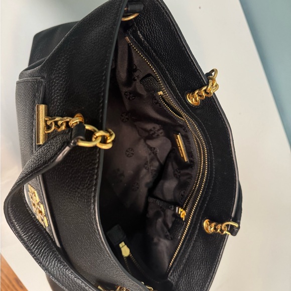 Tory Burch Britten Satchel - Black - Picture 3 of 6